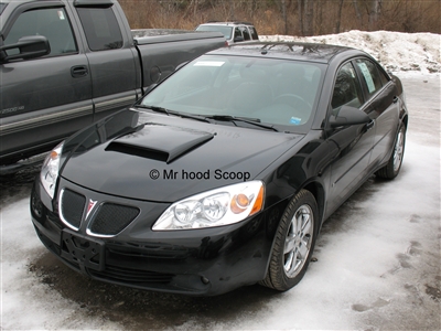 2005 - 2010 Pontiac G6 Hood Scoop Kit With Grille Insert HS005 unpainted or painted