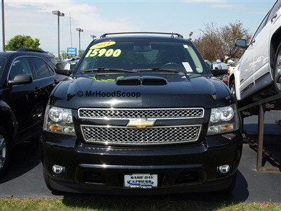 2007 - 2013 Chevy Avalanche Hood Scoop Kit With Grille Inserts HS002 unpainted or painted