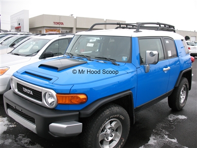 2007 - 2014 Toyota FJ Cruiser Hood Scoop Kit With Grille Insert HS003 unpainted or painted