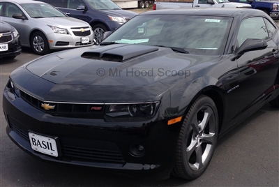 2010 - 2015 Chevy Camaro Hood Scoop Kit With Grille Inserts HS002 unpainted or painted