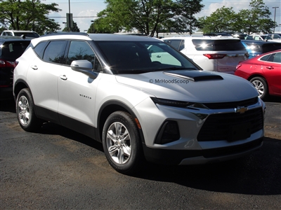 2019 - 2020 Chevrolet Blazer Hood Scoop Kit With Grille Insert HS003 unpainted or painted