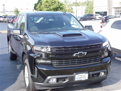 2019-2020 Chevy Silverado 1500 Hood Scoop Kit With Grille Insert HS005 unpainted or painted