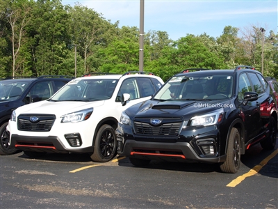 2019 - 2020 Subaru Forester Hood Scoop Kit With Grille Inserts HS003 unpainted or painted