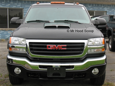 1988 - 2006 GMC Sierra 1500 Series Hood Scoop Kit With Grille Inserts HS002 unpainted or painted