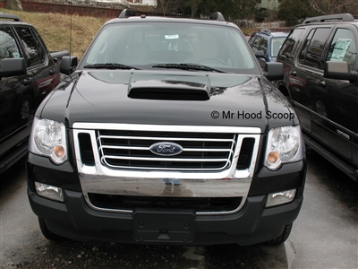 1991 - 2010 Ford Explorer Hood Scoop Kit With Grille Insert HS003 unpainted or painted