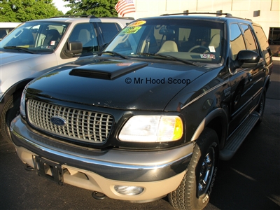 1997 - 2002 Ford Expedition Hood Scoop Kit With Grille Insert HS003 unpainted or painted