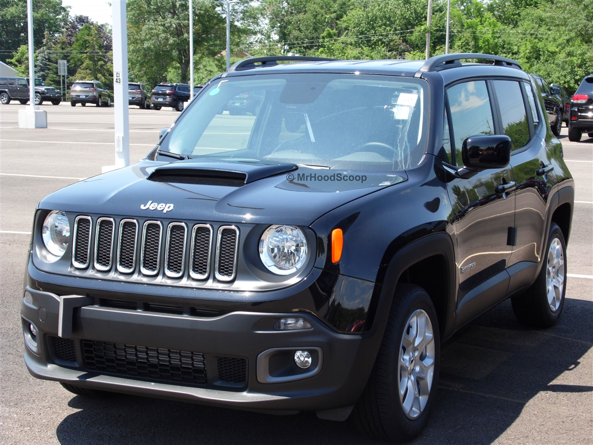 2015, 2016, 2017 Jeep Renegade Hood Scoop hs005 by MrHoodScoop