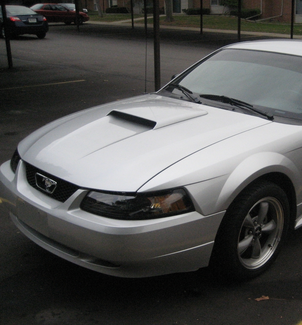 2000 mustang on sale gt hood scoop